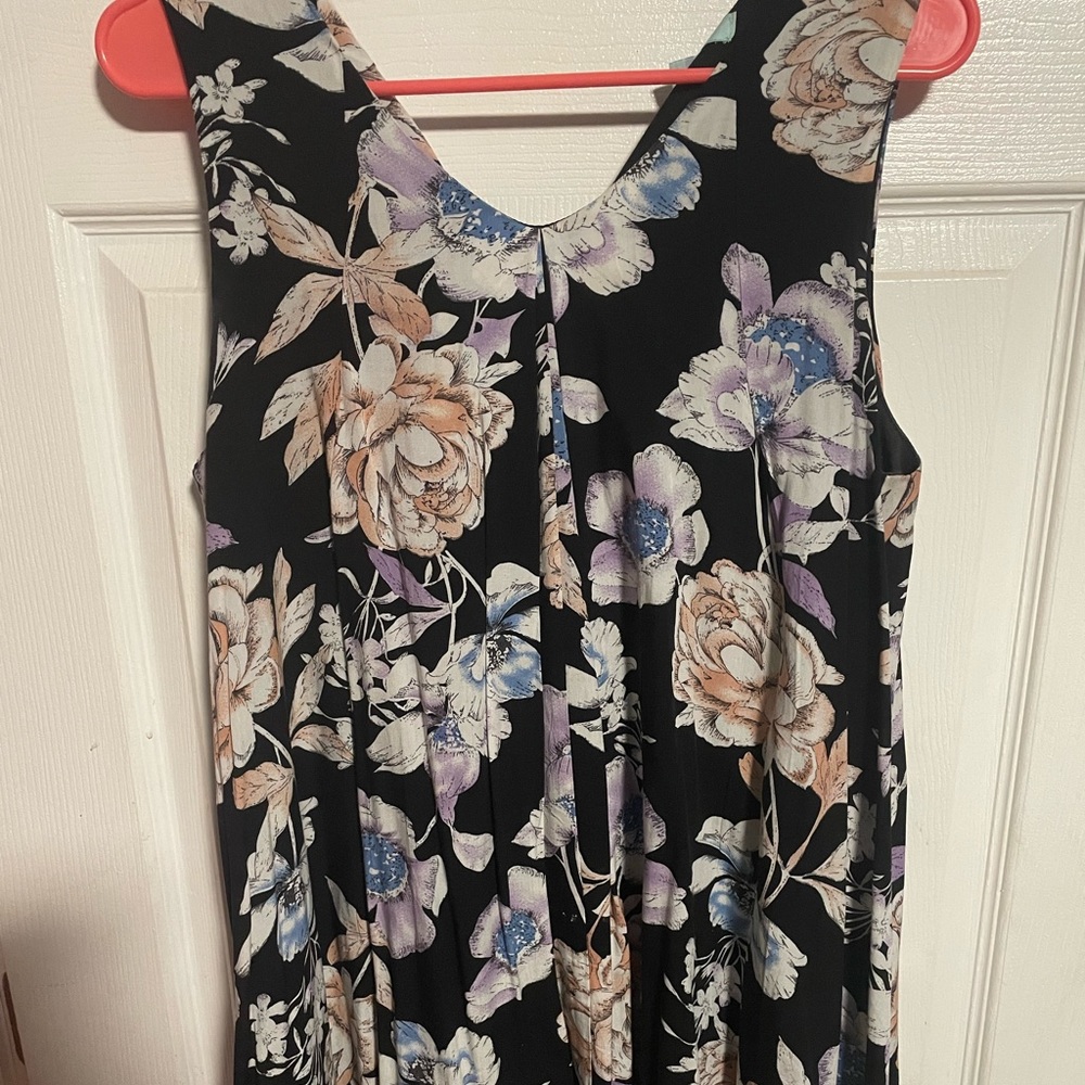 She & Sky Flower Print Dress